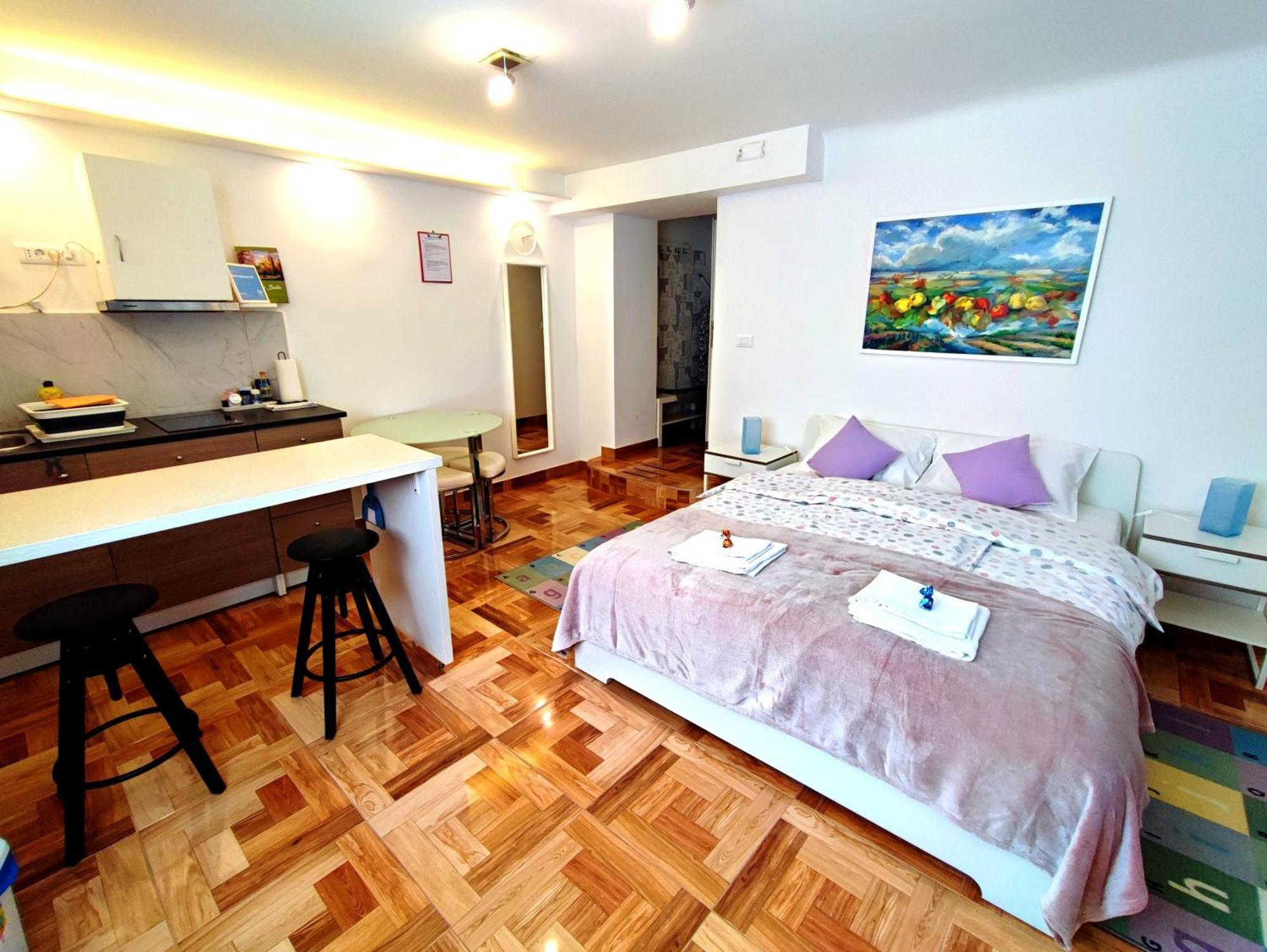 Studio Apartmani L'Art Zagreb Eksteriør bilde